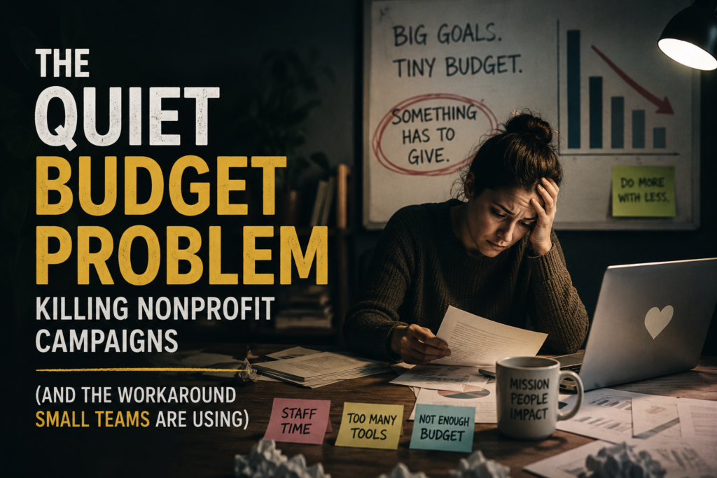 The Quiet Budget Problem Killing Nonprofit Campaigns